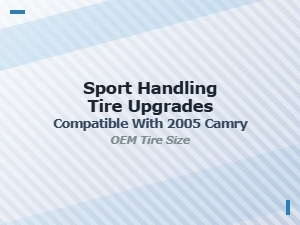 Sport Handling Tire Upgrades for Your Camry